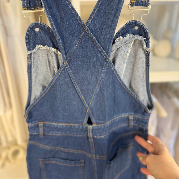 Le Liz Collection women’s sz. Small fitted overalls, casual, feminine #3670 - Picture 5 of 8